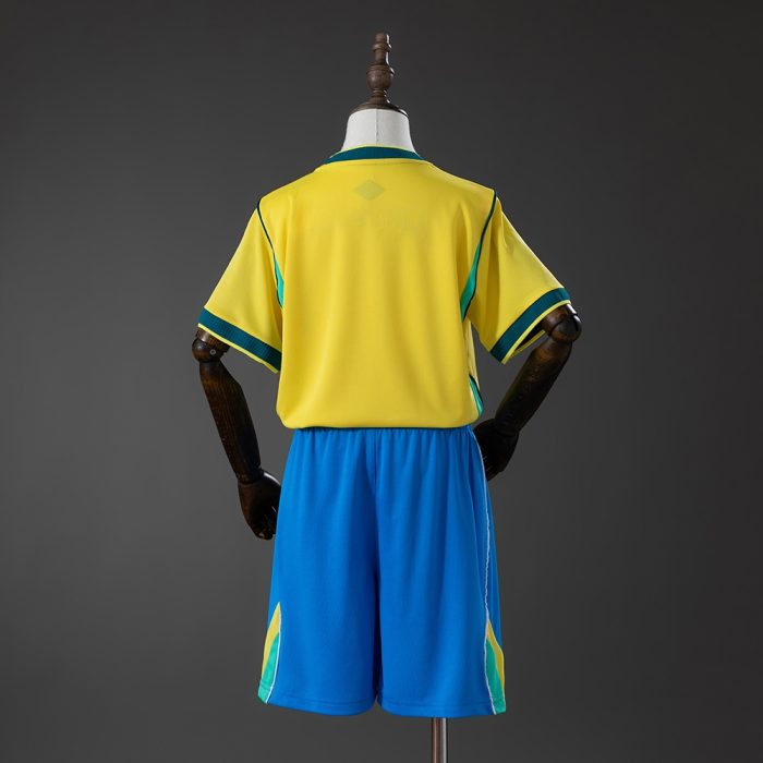 Brazil 2026 Home Kids Kit Jersey - 图片 2