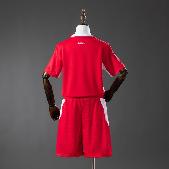 Switzerland 2026 Home Kids Kit Jersey - 图片 2