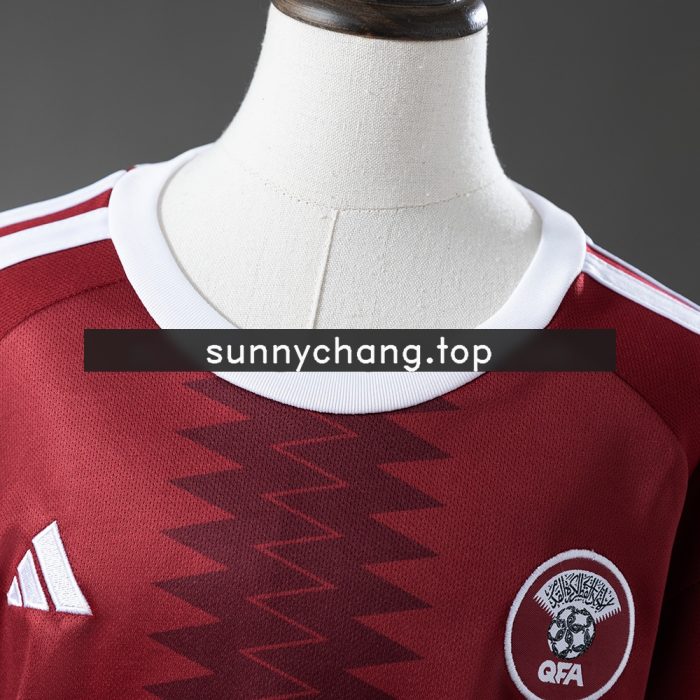 Qatar 2026 Home Kids Kit Jersey - 图片 8