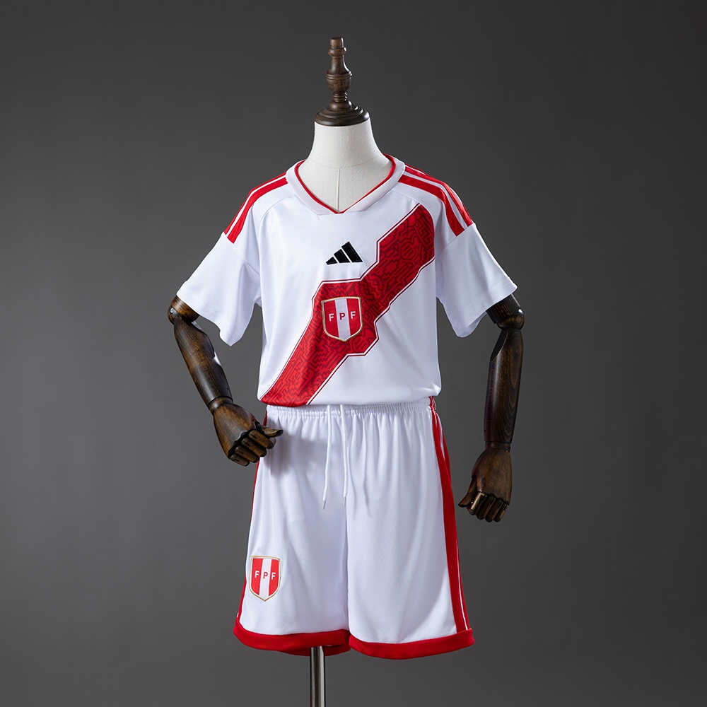 JER-10397_1 Peru 2026 Home Kids Kit Jersey - 图片 1