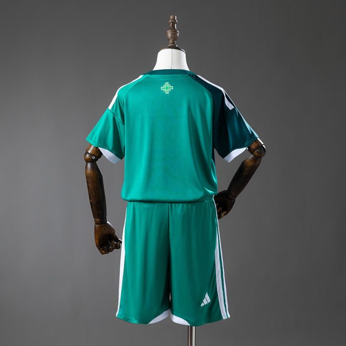 Northern Ireland 2026 Home Kids Kit Jersey - 图片 2