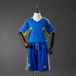 Leeds United 25/26 Away Kids Kit Jersey