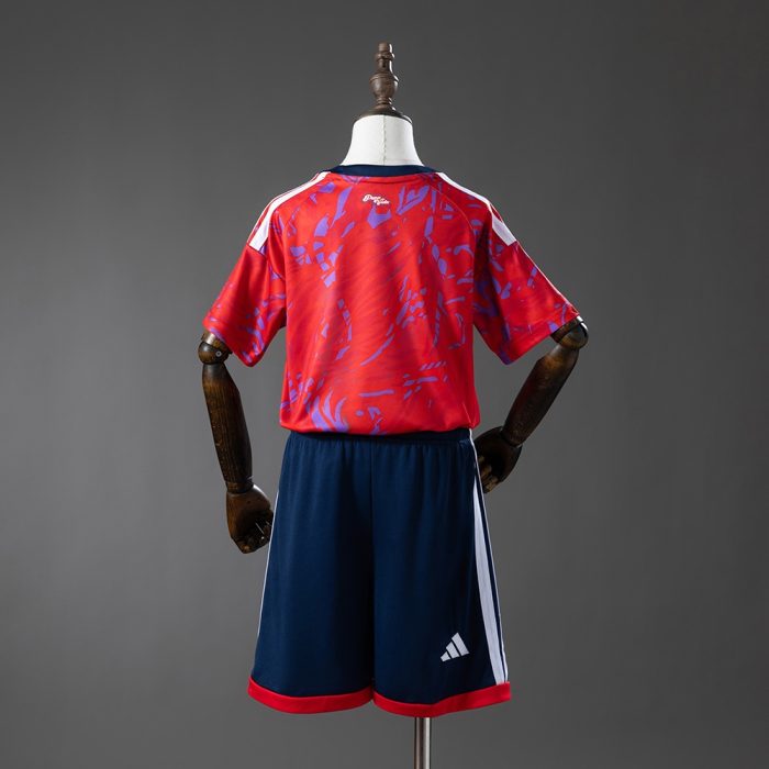 Costa Rica 2026 Home Kids Kit Jersey - 图片 2