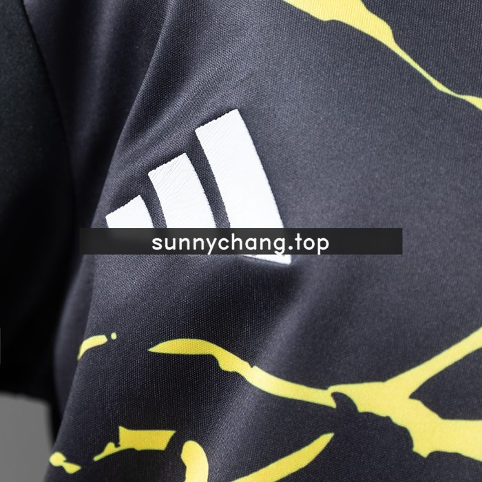 Real Madrid 25/26 Avengers Pre-Match Black Kids Kit Jersey - 图片 7