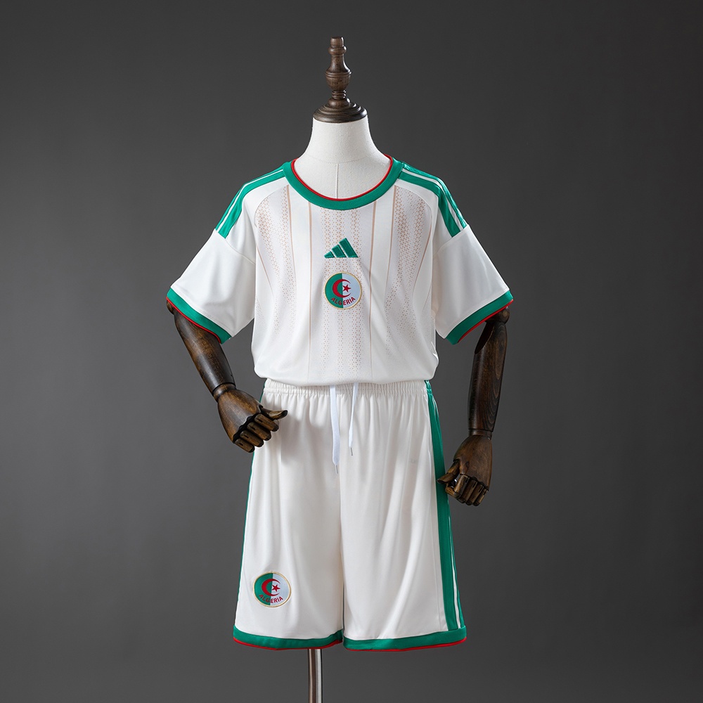 JER-10425_1 Algeria 2026 Home Kids Kit Jerseys - 图片 1