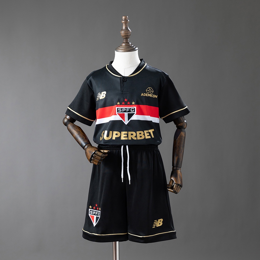 JER-10426_1 Sao Paulo 25/26 Third Away Kids Kit Jersey - 图片 1