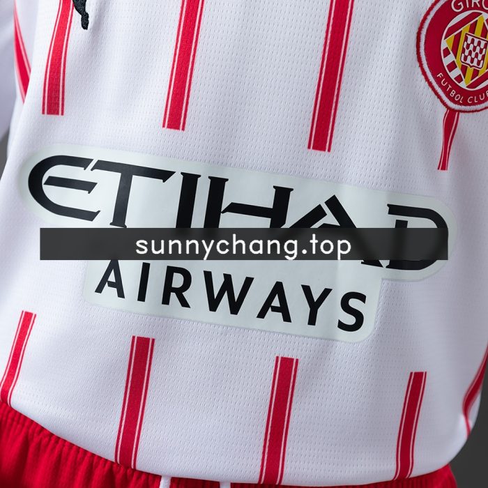 Girona 25/26 Home Kids Kit Jersey - 图片 8