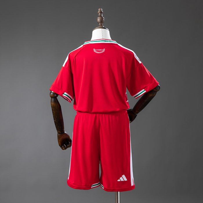 Wales 2026 Home Kids Kit Jersey - 图片 2