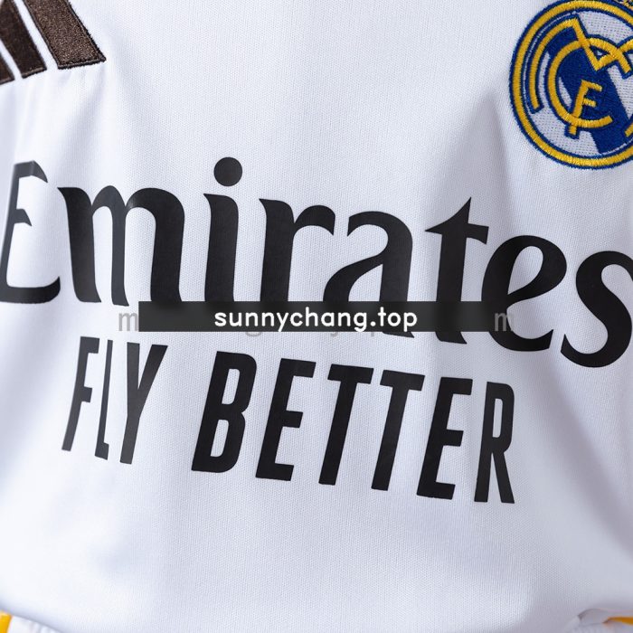 Real Madrid 25/26 Home Kids Kit Jersey - 图片 4