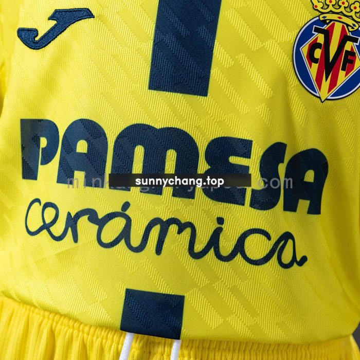 Villarreal 25/26 Home Kids Kit Jersey - 图片 8