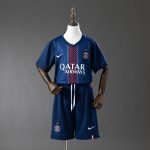 PSG 25/26 Home Champion Edition Kids Kit Jersey