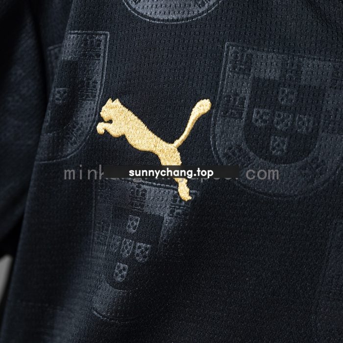 Portugal 2026 Black Kids Kit Jersey - 图片 6