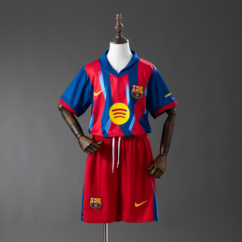 JER-10454_1 Barcelona 25/26 Fourth Away Kids Kit Jersey - 图片 1