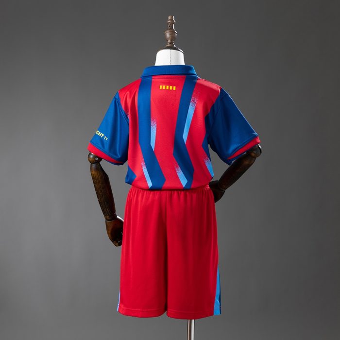 Barcelona 25/26 Fourth Away Kids Kit Jersey - 图片 2