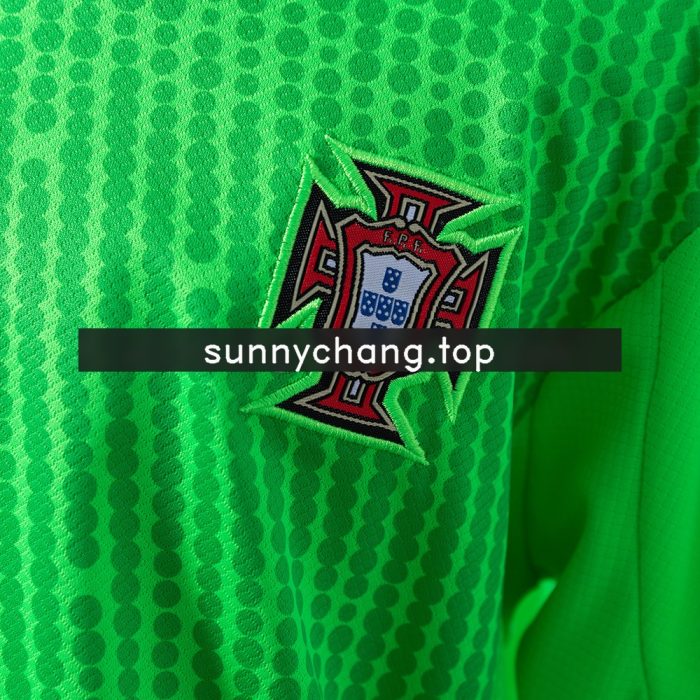 Portugal 2026 Fluorescent Green Kids Kit Jersey - 图片 7