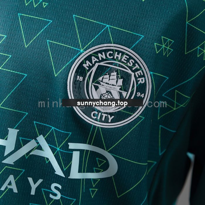 Manchester City 25/26 Fourth Away Kids Kit Jersey - 图片 7