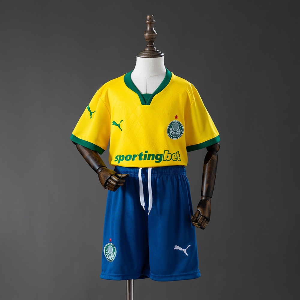 JER-10479_1 Palmeiras 25/26 Third Away Kids Kit Jersey - 图片 1