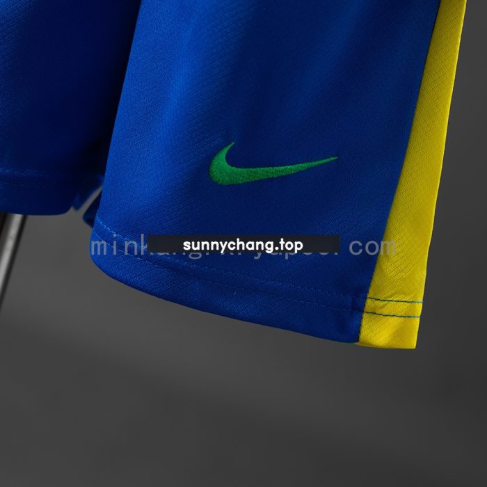 Brazil 2025 Home Kids Kit Jersey - 图片 3