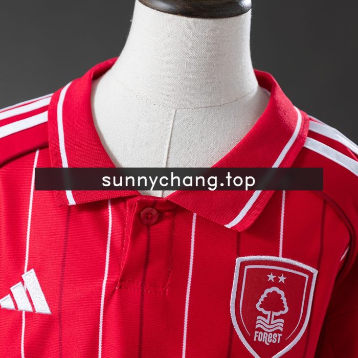 Nottingham Forest 25/26 Home Kids Jersey - 图片 8