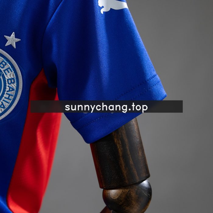 Bahia 25/26 Kids Kit Superman Edition - Blue & Red Jersey - 图片 2