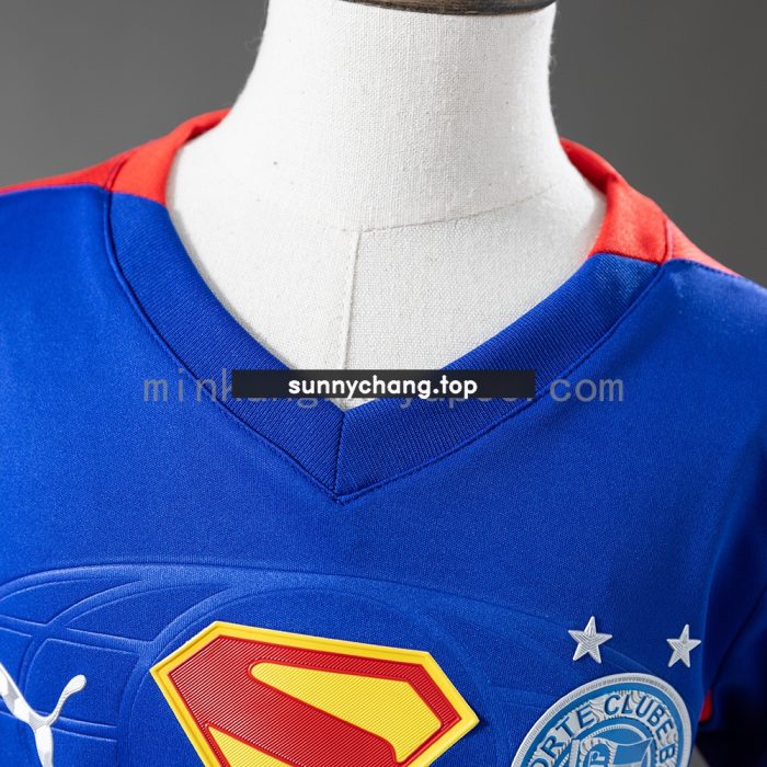 Bahia 25/26 Kids Kit Superman Edition - Blue & Red Jersey - 图片 6