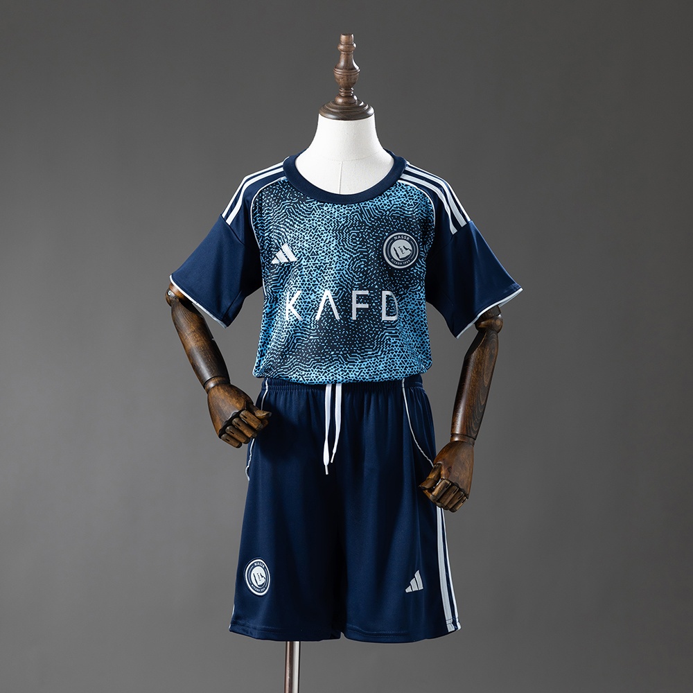 JER-10489_1 Al-Nassr 25/26 Away Kids Jersey - 图片 1