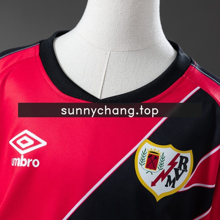 Rayo Vallecano 25/26 Away Game Kids - 图片 8