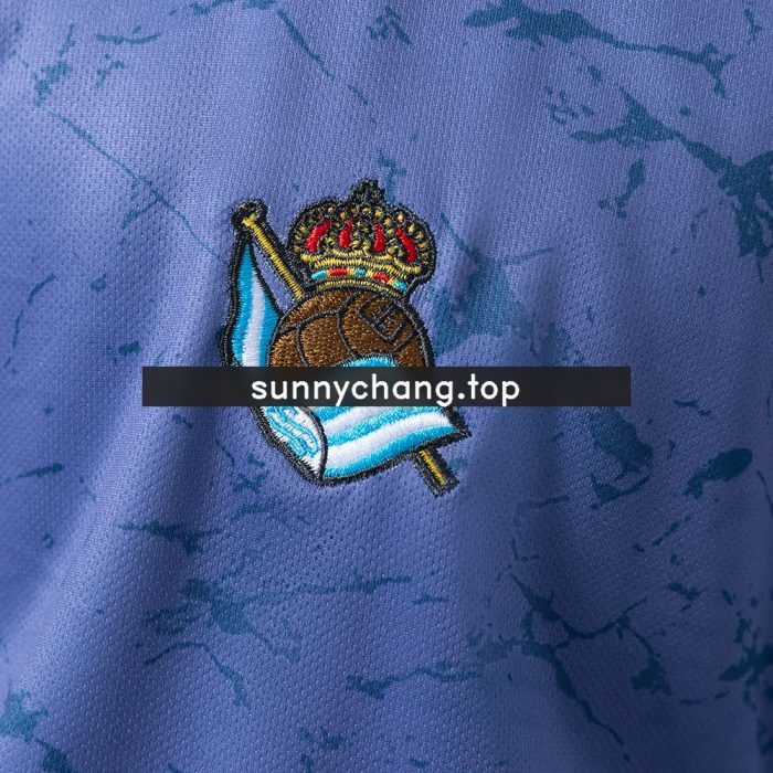 Real Sociedad 25/26 Away Game Kids Size: 16-28 - 图片 6