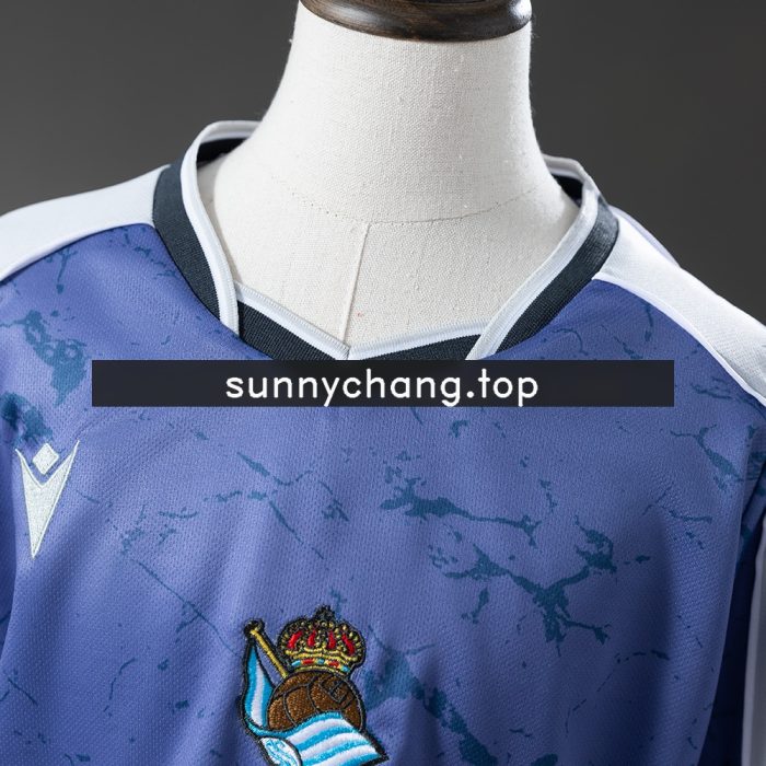 Real Sociedad 25/26 Away Game Kids Size: 16-28 - 图片 7