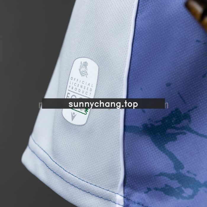 Real Sociedad 25/26 Away Game Kids Size: 16-28 - 图片 8