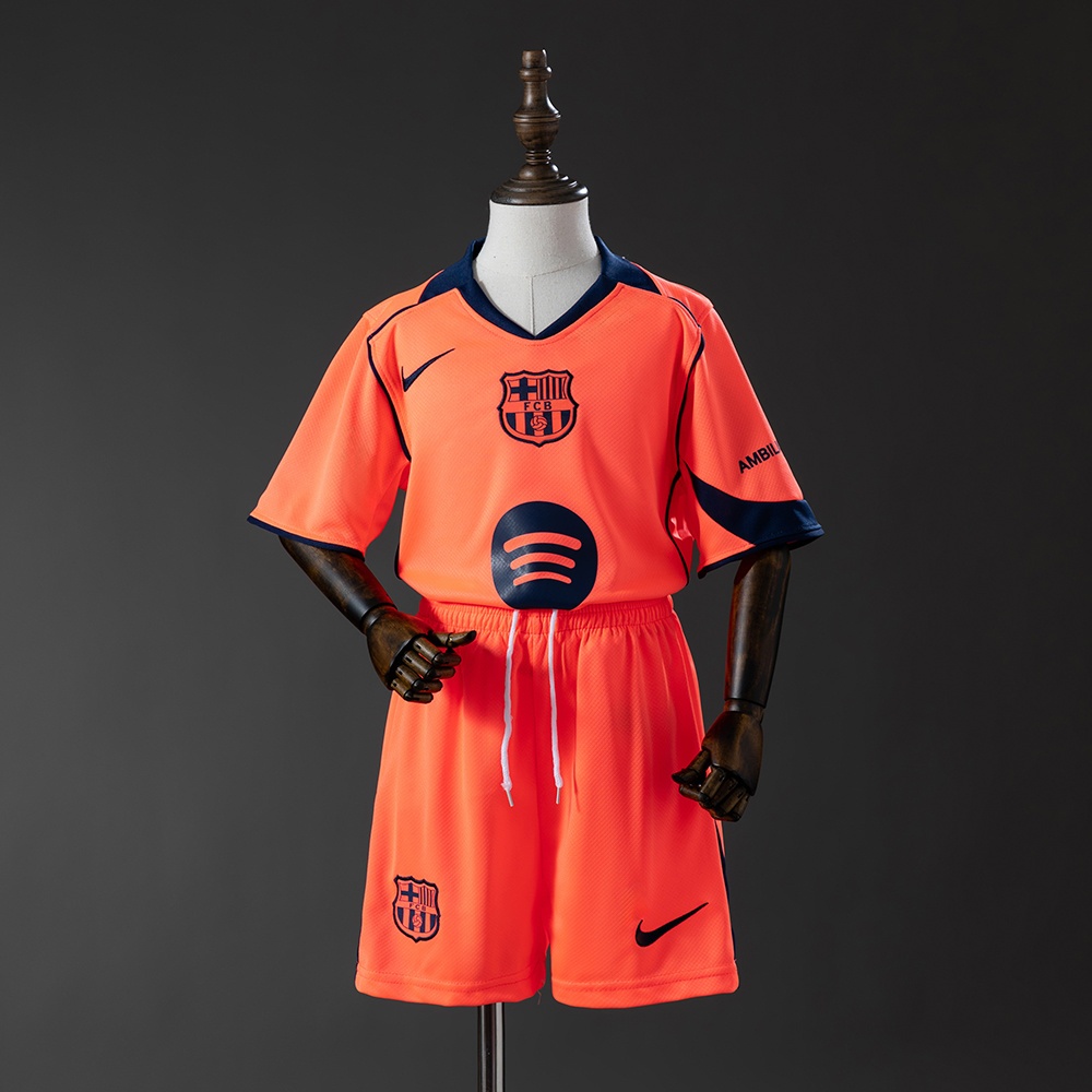 JER-10507_1 Barcelona Third Away Jersey 25-26 Kids - 图片 1