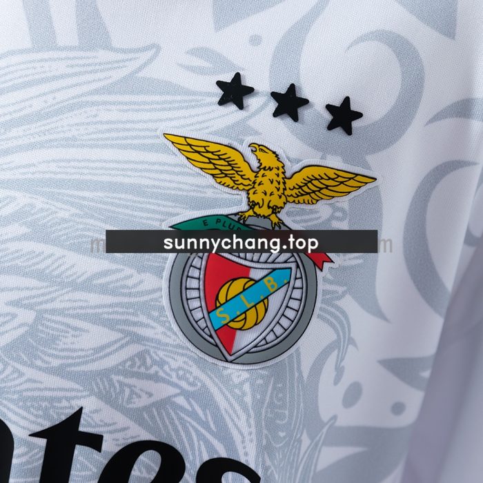 Benfica 25/26 Kids Kit White Training Jersey - 图片 6