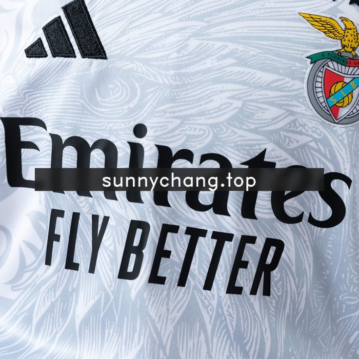 Benfica 25/26 Kids Kit White Training Jersey - 图片 7