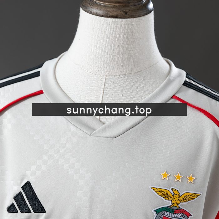 Benfica 25/26 Kids Kit Away Jersey - 图片 8