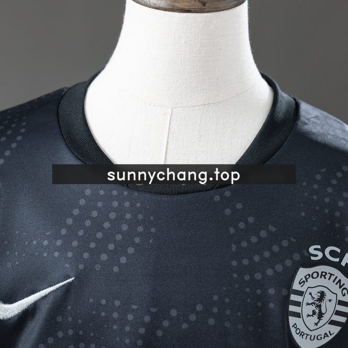 Sporting Lisbon 25/26 Kids Kit Away Jersey - 图片 8