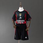 Benfica 25/26 Kids Kit Black Training Jersey