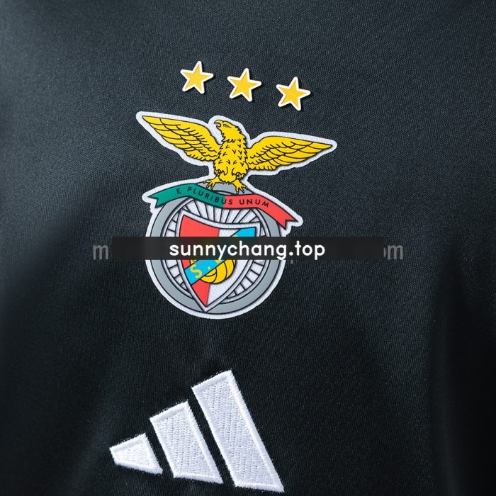 Benfica 25/26 Kids Kit Black Training Jersey - 图片 5
