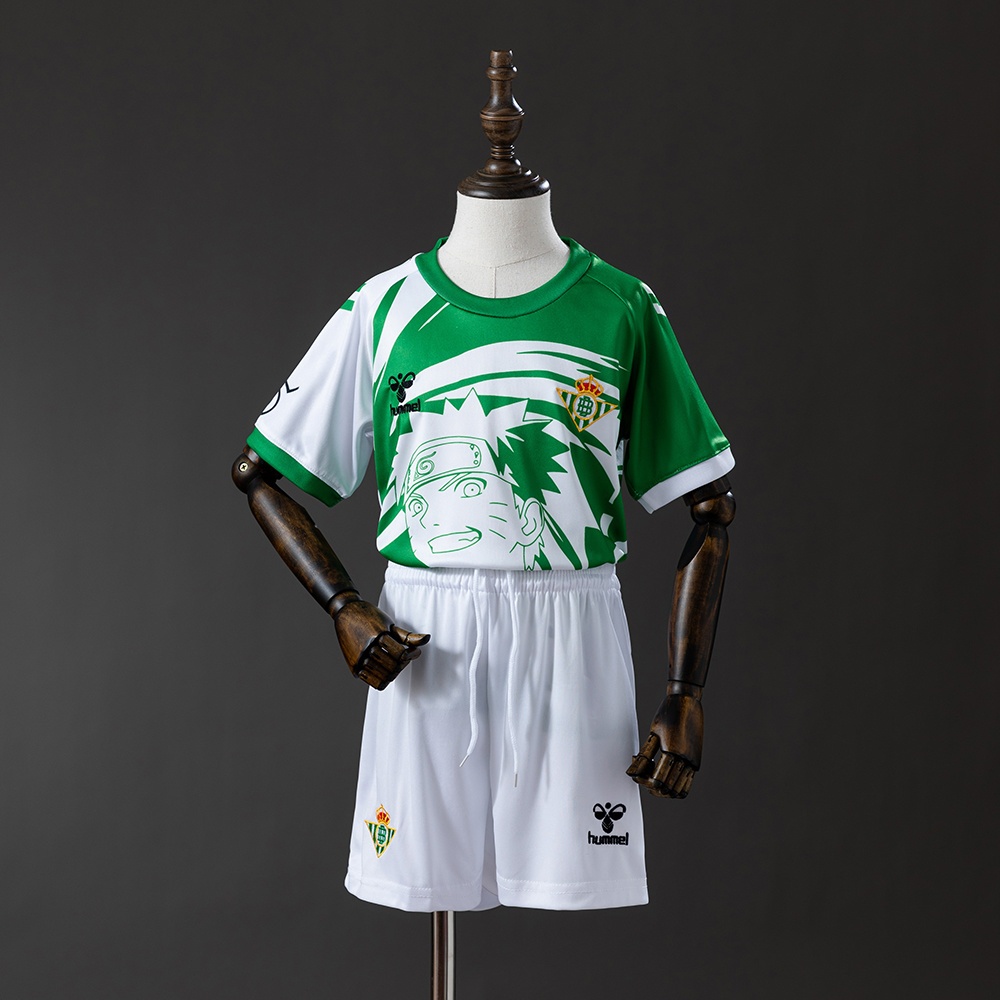 JER-10525_1 Real Betis 25/26 Comic Edition Kids Kit Jersey - 图片 1