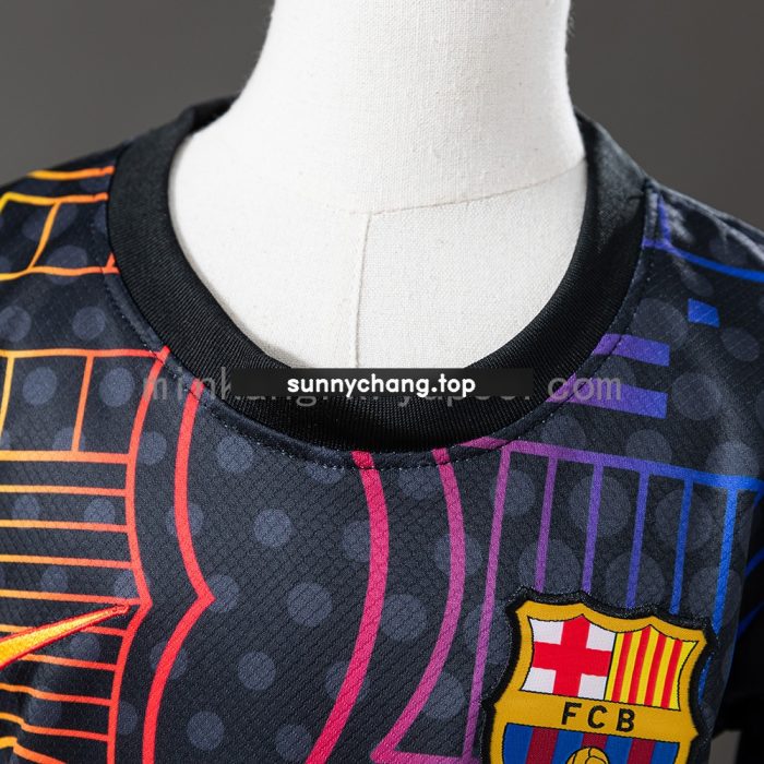 Barcelona 25/26 Training Kit Kids Jersey - 图片 7