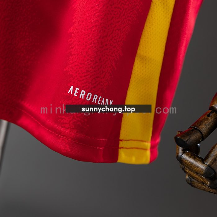 Spain 2024 Home Full Kids Kit Jersey - 图片 8