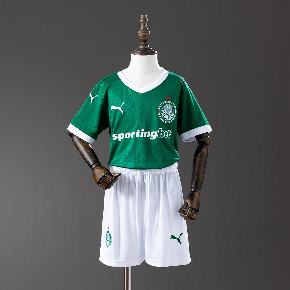 JER-10534_1 Palmeiras 25/26 Home Kids Kit Jersey - 图片 1
