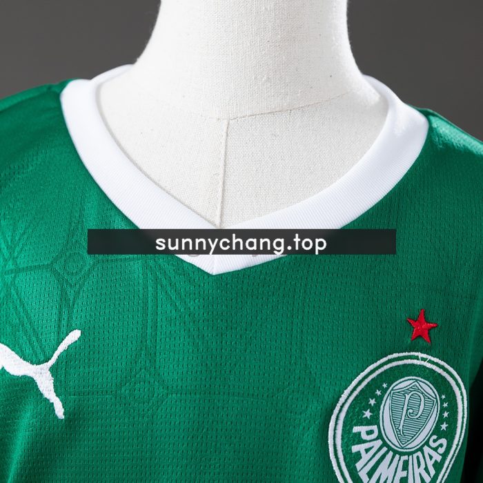 Palmeiras 25/26 Home Kids Kit Jersey - 图片 8