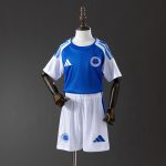 Cruzeiro 25/26 Home Kids Kit Jersey