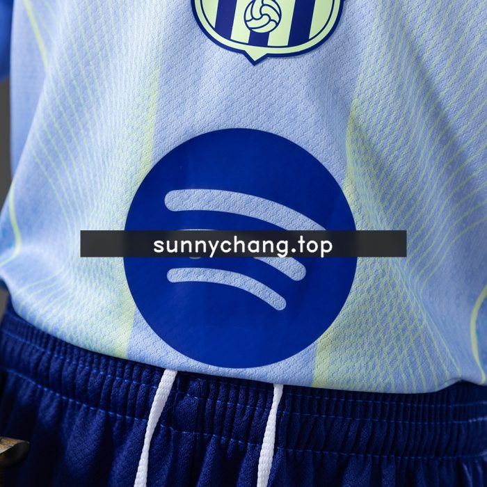 Barcelona 25/26 Concept Edition - Green Kids Kit Jersey - 图片 7