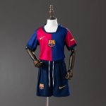 Barcelona 24/25 Home Kids Kit Jersey