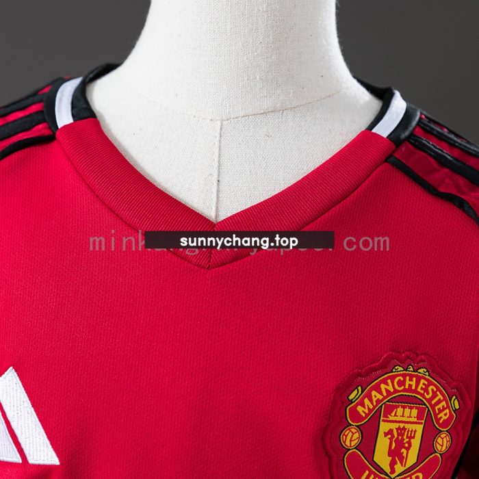 M-U 25/26 Home Kids Kit Jersey - 图片 8