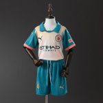 Manchester City 24/25 Fourth Away Kids Kit