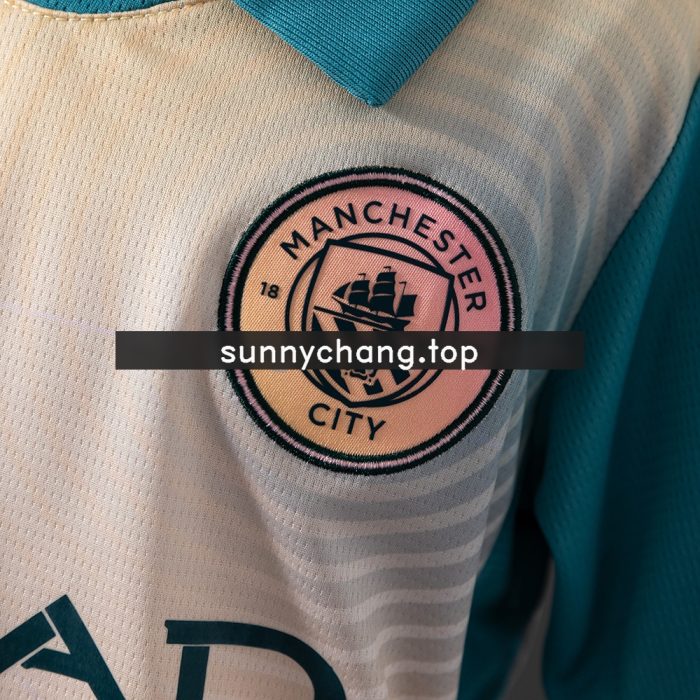Manchester City 24/25 Fourth Away Kids Kit - 图片 6