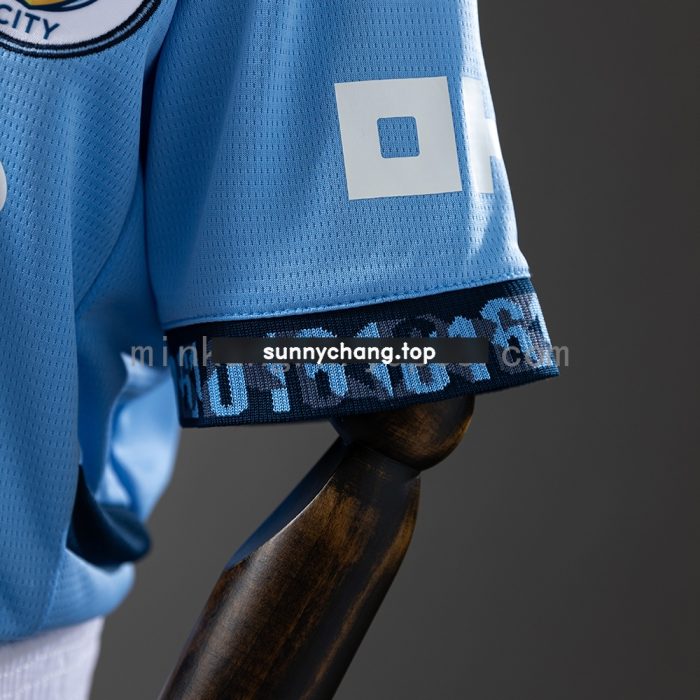 Manchester City 24/25 Home Kids Kit Jersey - 图片 4