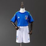 Italy 2024/25 Home Kids Kit Jersey